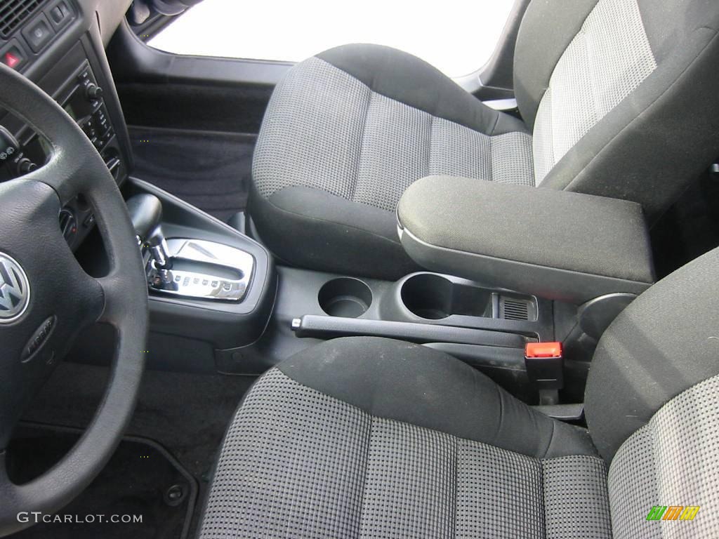 2006 Golf GLS 4 Door - Blue Anthracite Metallic / Black photo #15