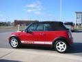 2005 Chili Red Mini Cooper Convertible  photo #10