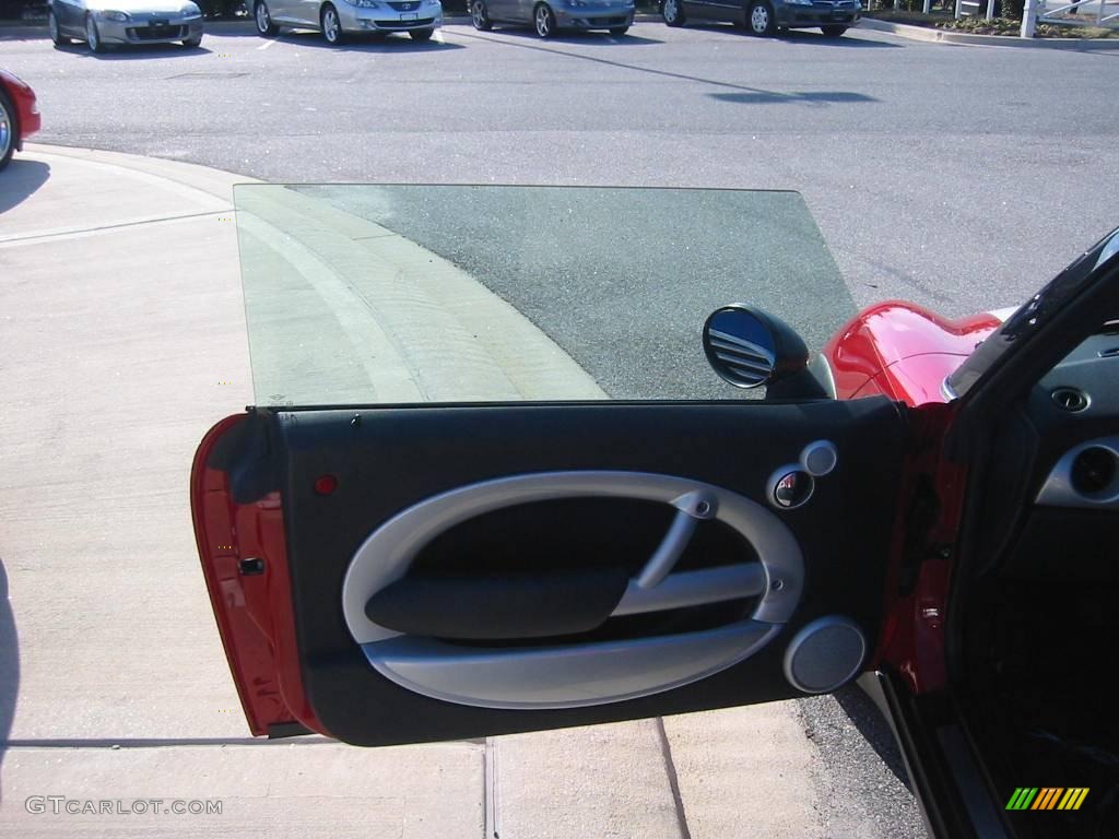 2005 Cooper Convertible - Chili Red / Panther Black photo #12