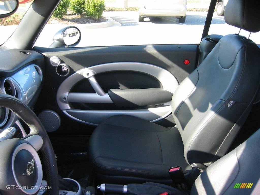 2005 Cooper Convertible - Chili Red / Panther Black photo #15