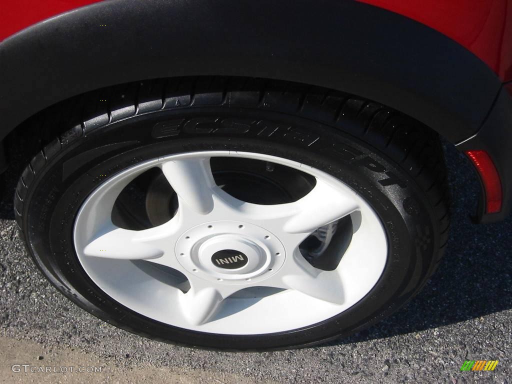 2005 Cooper Convertible - Chili Red / Panther Black photo #20