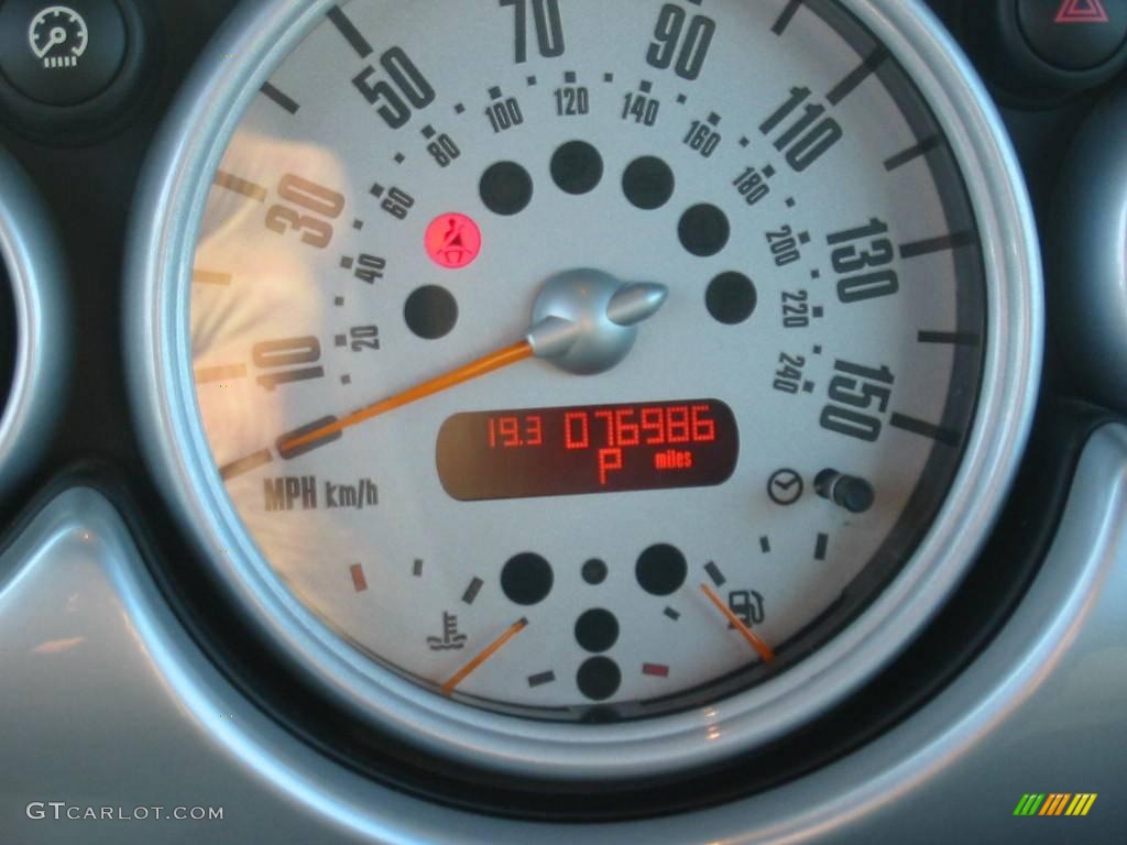 2005 Cooper Convertible - Chili Red / Panther Black photo #24