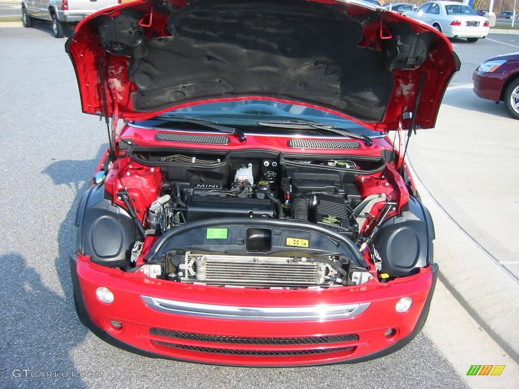 2005 Cooper Convertible - Chili Red / Panther Black photo #36