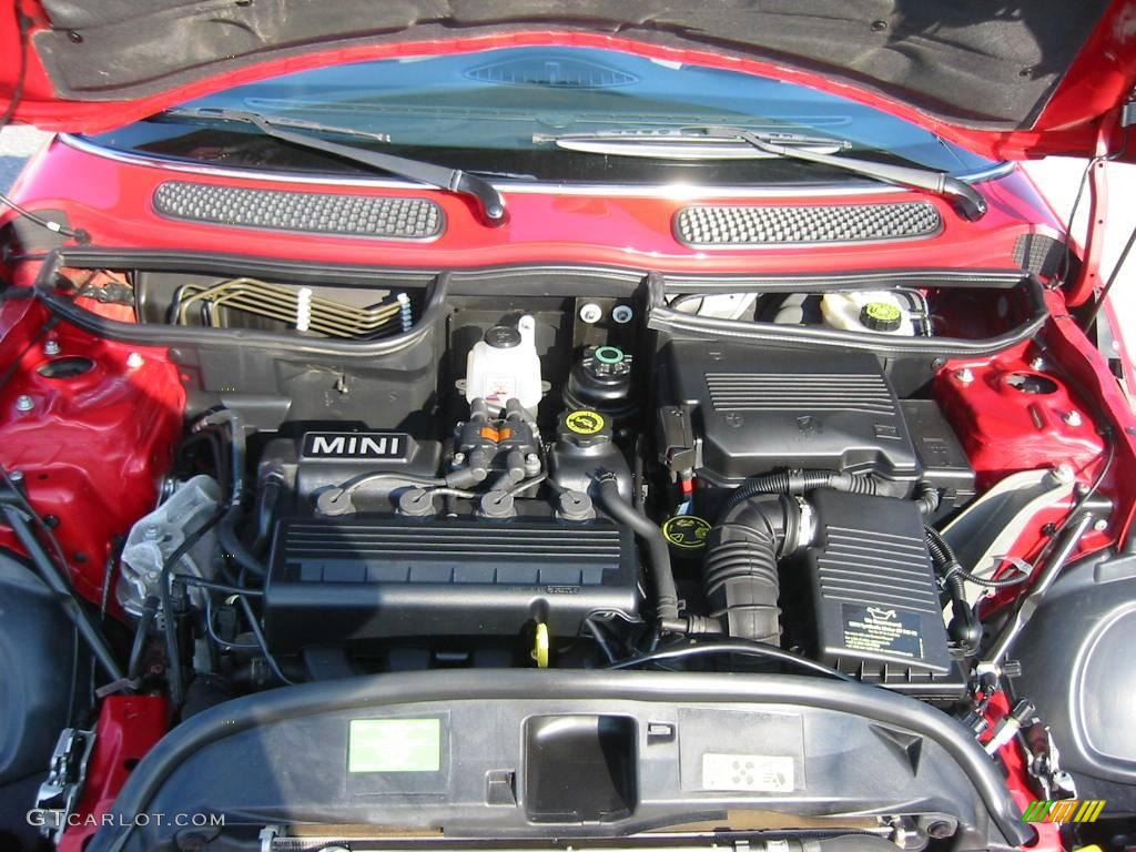 2005 Cooper Convertible - Chili Red / Panther Black photo #37