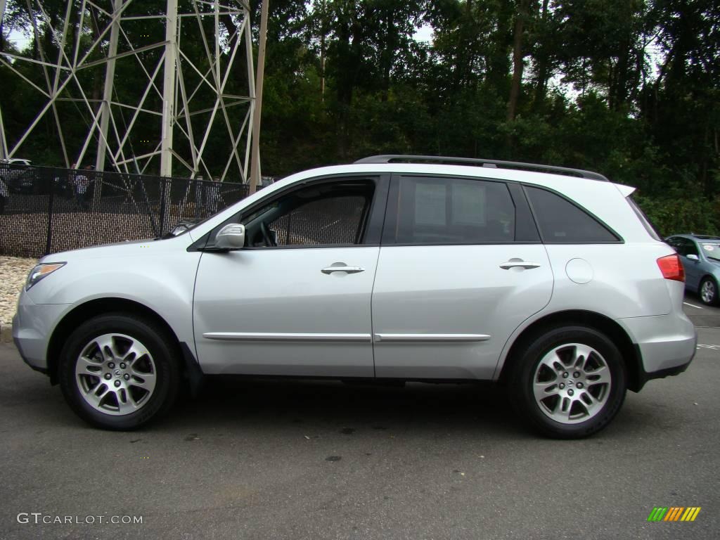 2007 MDX  - Billet Silver Metallic / Ebony photo #3