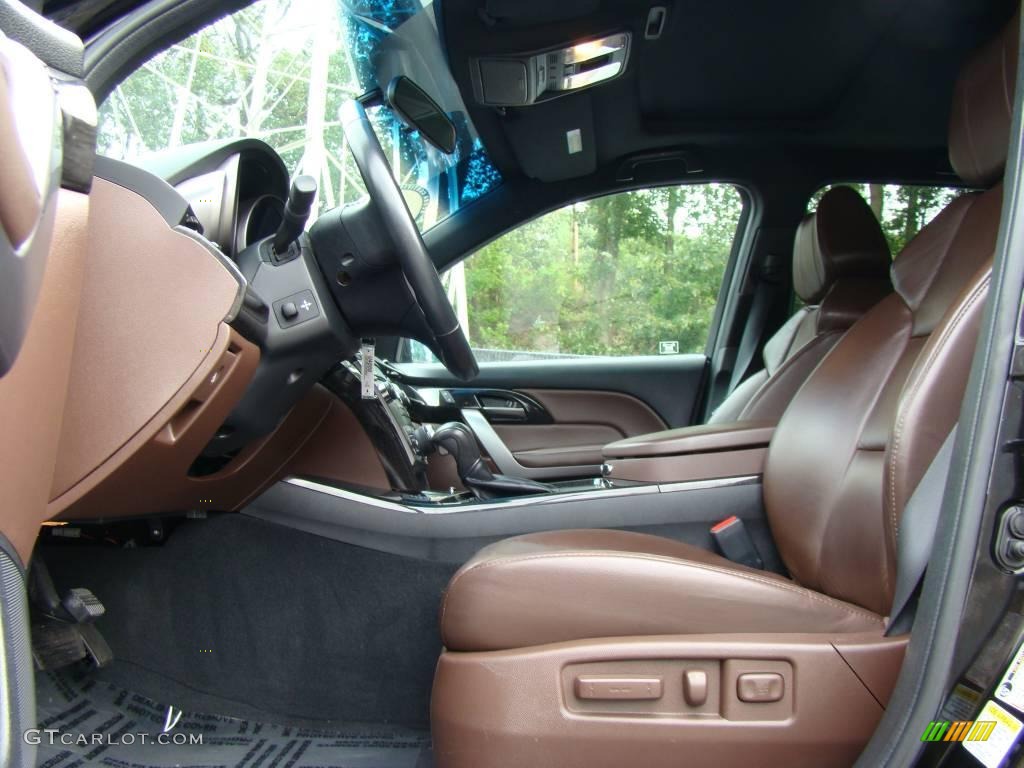 2007 MDX Technology - Formal Black Pearl / Bordeaux photo #9