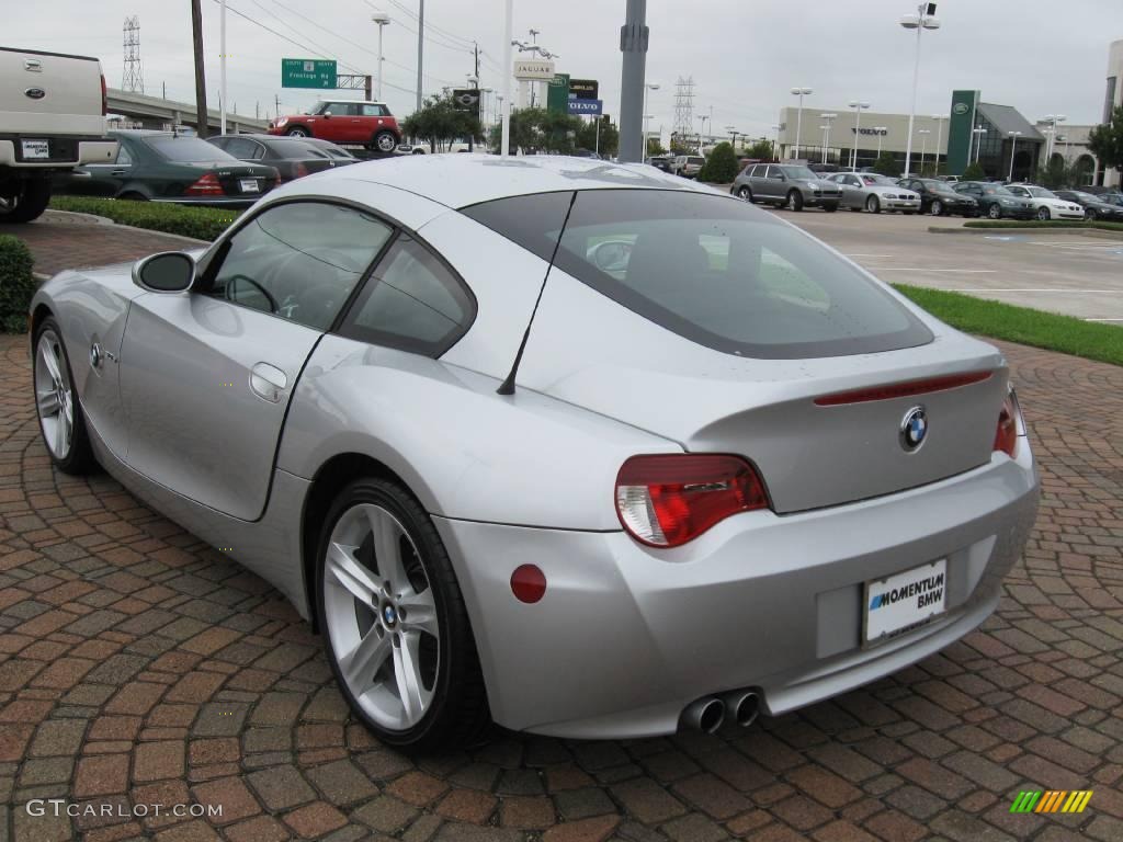 2008 Z4 3.0si Coupe - Titanium Silver Metallic / Black photo #5