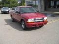 2001 Dark Cherry Red Metallic Chevrolet S10 LS Extended Cab  photo #13