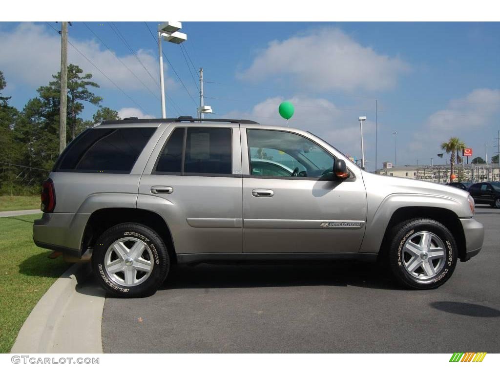 2003 TrailBlazer LTZ - Light Pewter Metallic / Medium Pewter photo #6