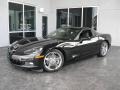 2008 Black Chevrolet Corvette Coupe  photo #1