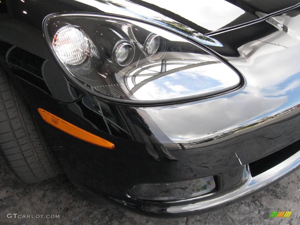 2008 Corvette Coupe - Black / Ebony photo #5
