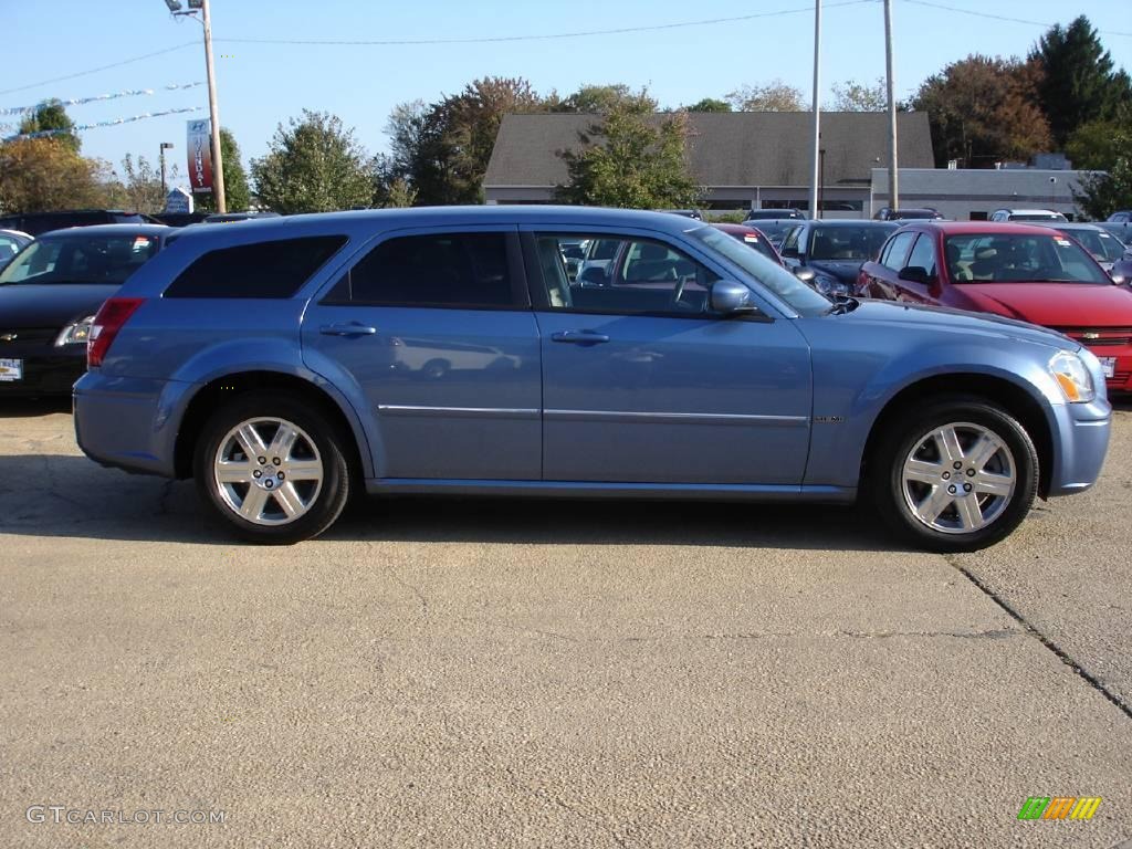 2007 Magnum R/T AWD - Marine Blue Pearl / Dark Slate Gray/Light Graystone photo #3