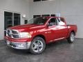 Inferno Red Crystal Pearl 2010 Dodge Ram 1500 Big Horn Crew Cab Exterior