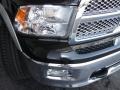 2010 Brilliant Black Crystal Pearl Dodge Ram 1500 Laramie Crew Cab 4x4  photo #4