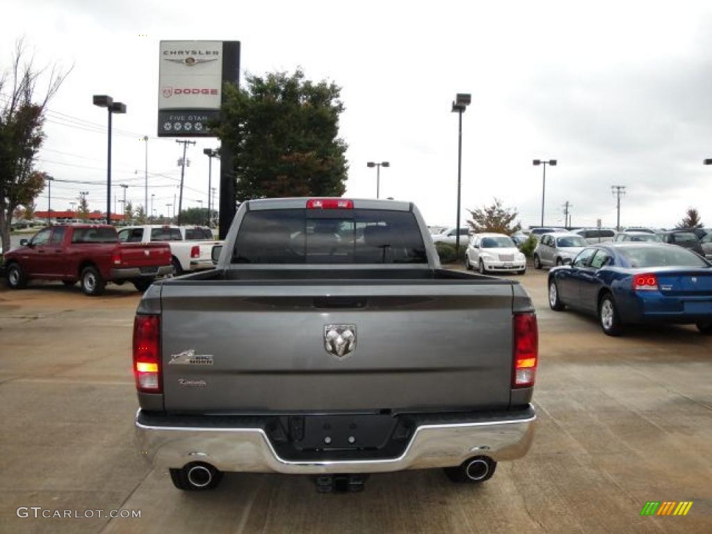 2010 Ram 1500 Big Horn Quad Cab - Mineral Gray Metallic / Dark Slate/Medium Graystone photo #4