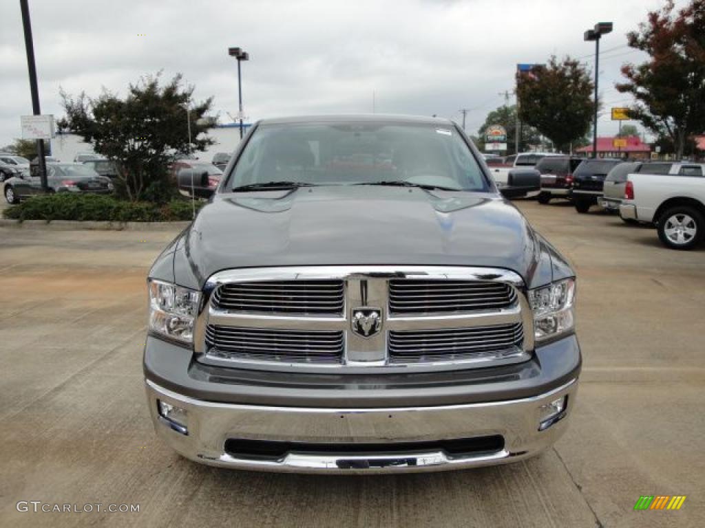 2010 Ram 1500 Big Horn Quad Cab - Mineral Gray Metallic / Dark Slate/Medium Graystone photo #8