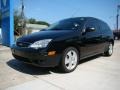 2007 Pitch Black Ford Focus ZX3 SES Coupe  photo #4