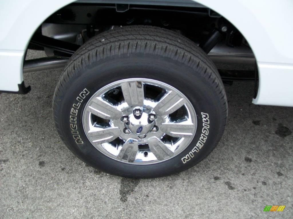 2010 F150 XLT SuperCrew - Oxford White / Medium Stone photo #7