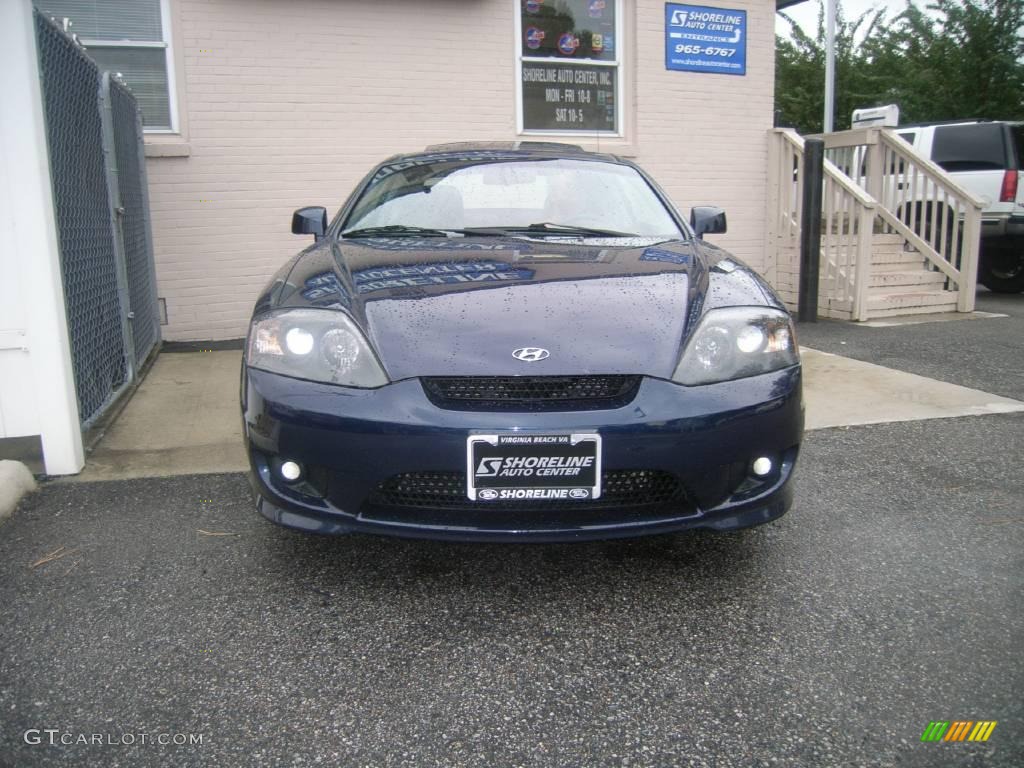 2005 Moonlit Blue Hyundai Tiburon Gt 19537801 Gtcarlot