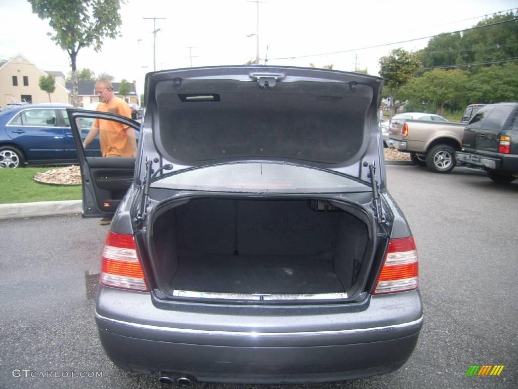 2004 Jetta GLI 2.8 Sedan - Platinum Grey Metallic / Black photo #10