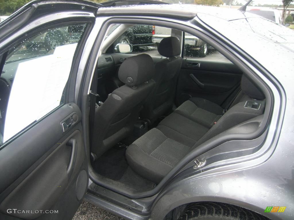2004 Jetta GLI 2.8 Sedan - Platinum Grey Metallic / Black photo #11