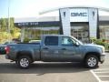 2007 Stealth Gray Metallic GMC Sierra 1500 SLE Crew Cab 4x4  photo #1