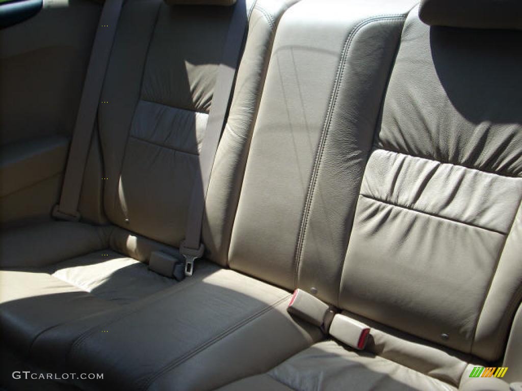 2005 Accord EX V6 Coupe - Taffeta White / Ivory photo #13