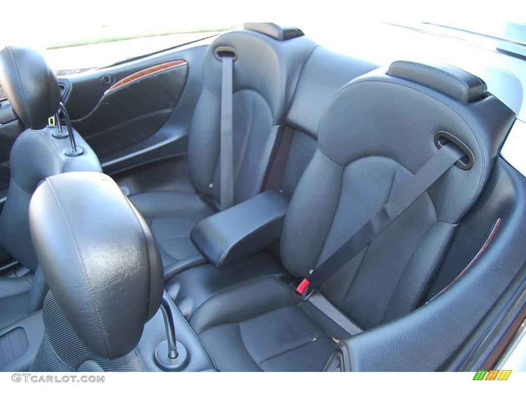 2006 CLK 500 Cabriolet - Diamond Silver Metallic / Black photo #11