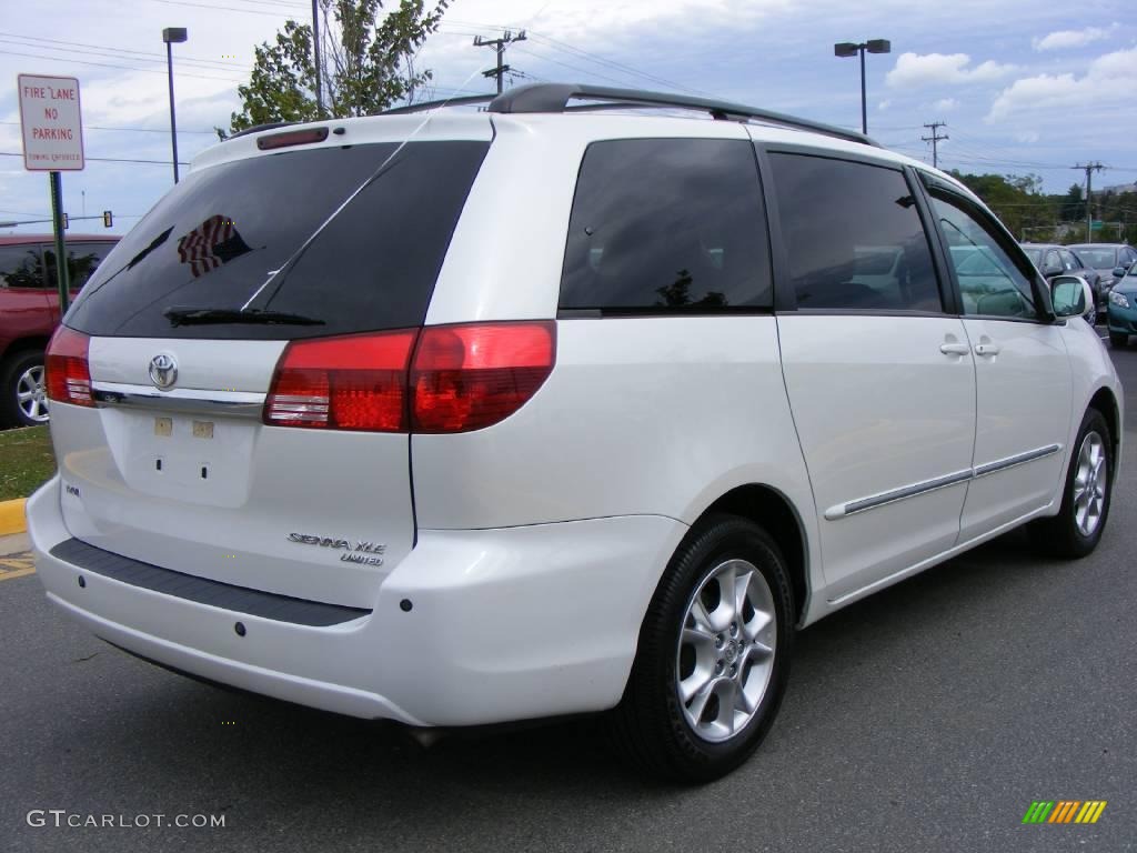 2005 Sienna XLE Limited - Natural White / Stone photo #3