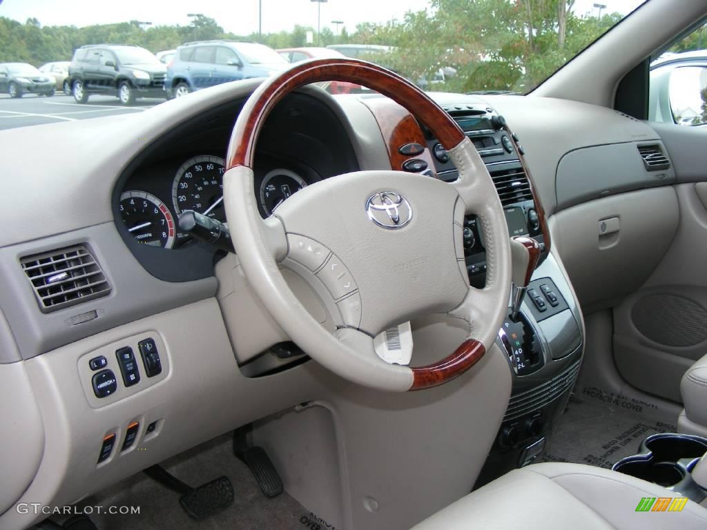 2005 Sienna XLE Limited - Natural White / Stone photo #5