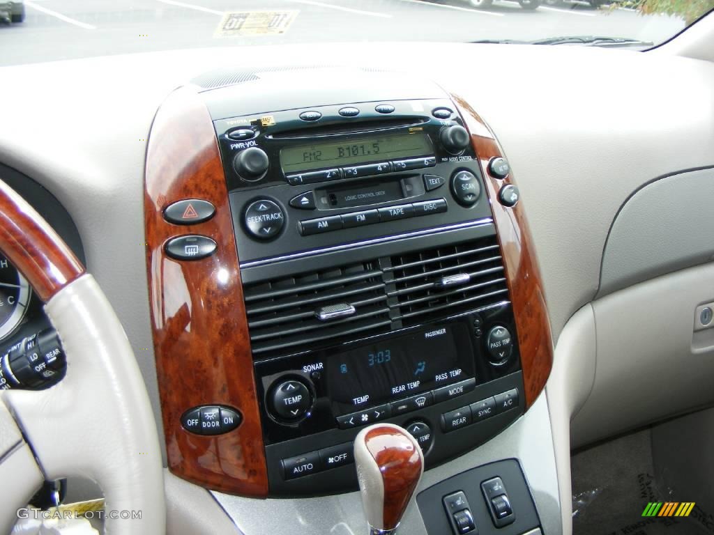 2005 Sienna XLE Limited - Natural White / Stone photo #13
