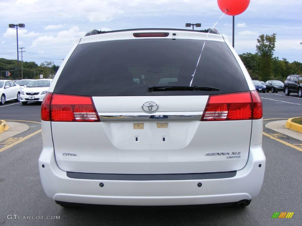2005 Sienna XLE Limited - Natural White / Stone photo #23