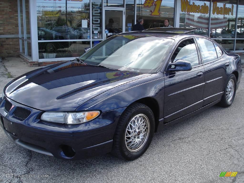 Navy Blue Metallic Pontiac Grand Prix