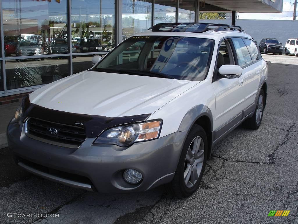 Satin White Pearl Subaru Outback