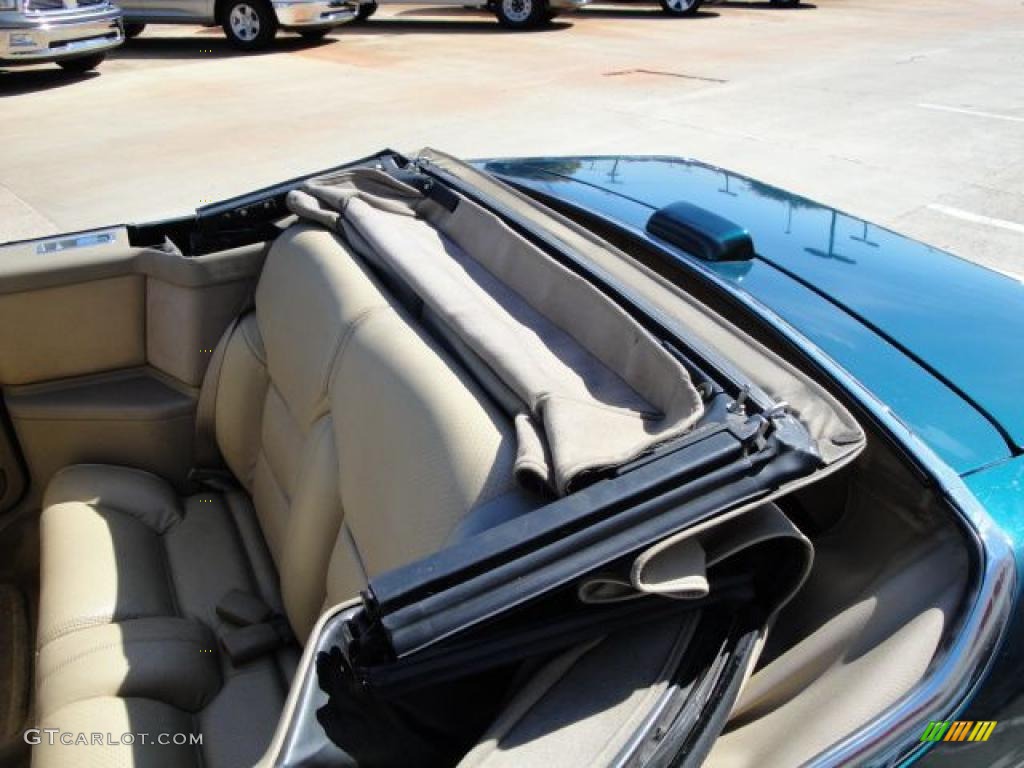 1993 Lebaron GTC Convertible - Emerald Green Pearl / Beige photo #8