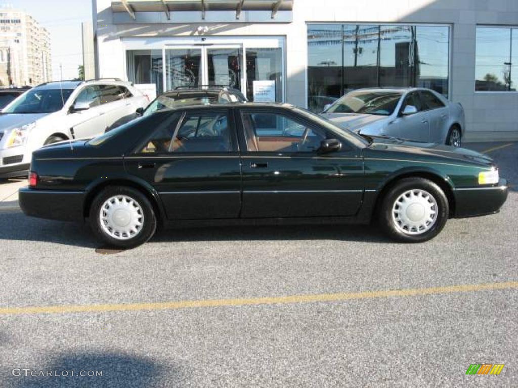 1992 Seville STS Sedan - Polo Green Metallic / Tan photo #3