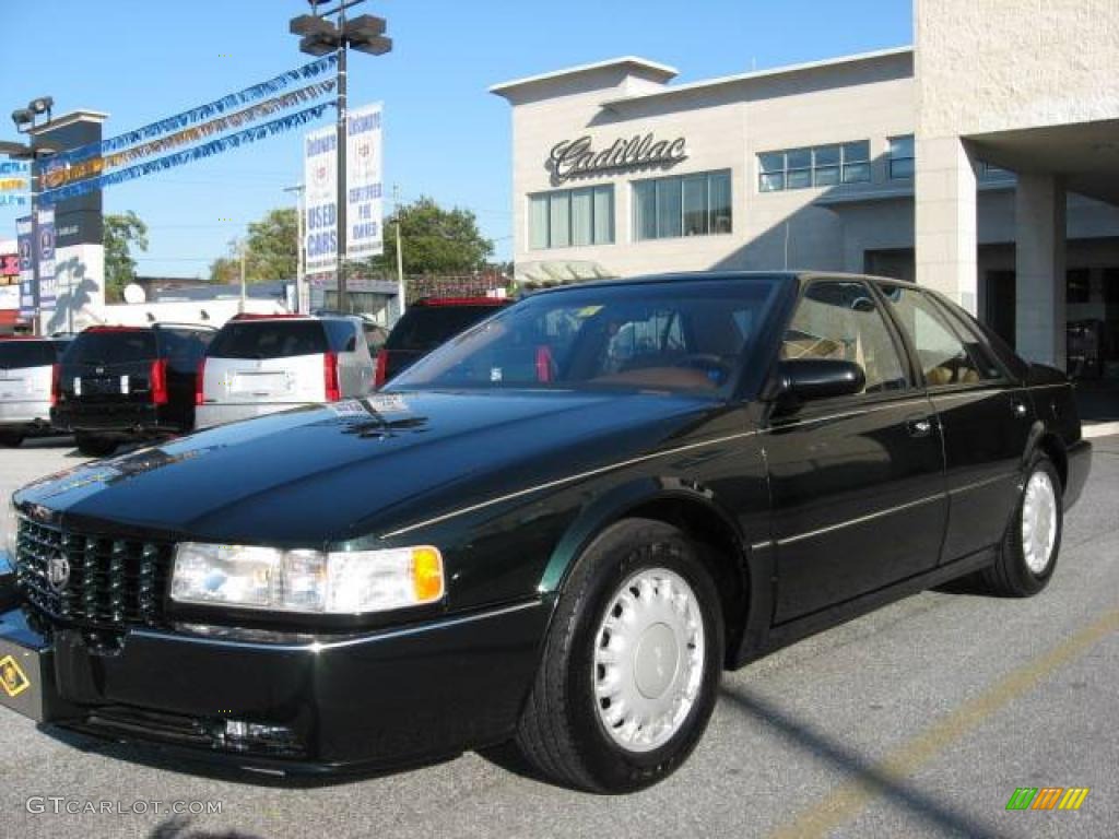 1992 Seville STS Sedan - Polo Green Metallic / Tan photo #5