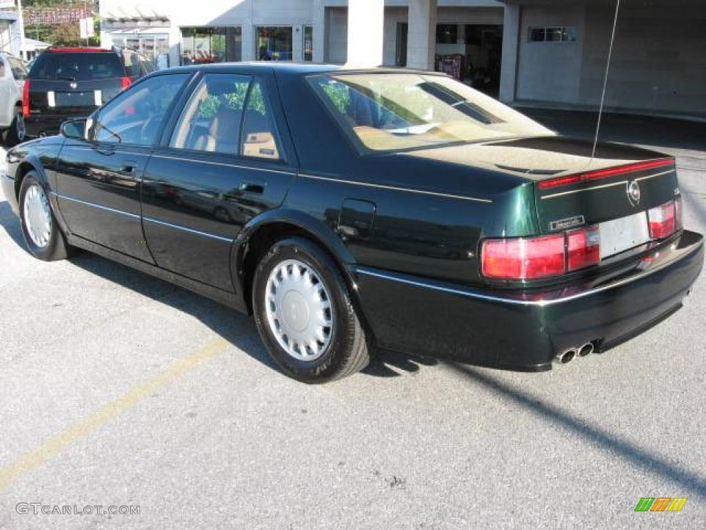 1992 Seville STS Sedan - Polo Green Metallic / Tan photo #9