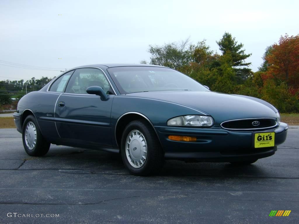 1996 Riviera Coupe - Majestic Teal Pearl / Medium Gray photo #9