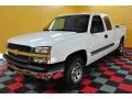 2005 Summit White Chevrolet Silverado 1500 LS Extended Cab 4x4  photo #3