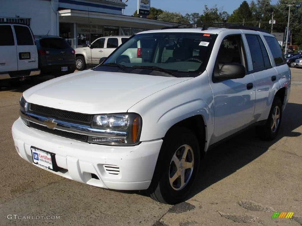 2006 Summit White Chevrolet Trailblazer Ls 4x4 19489651