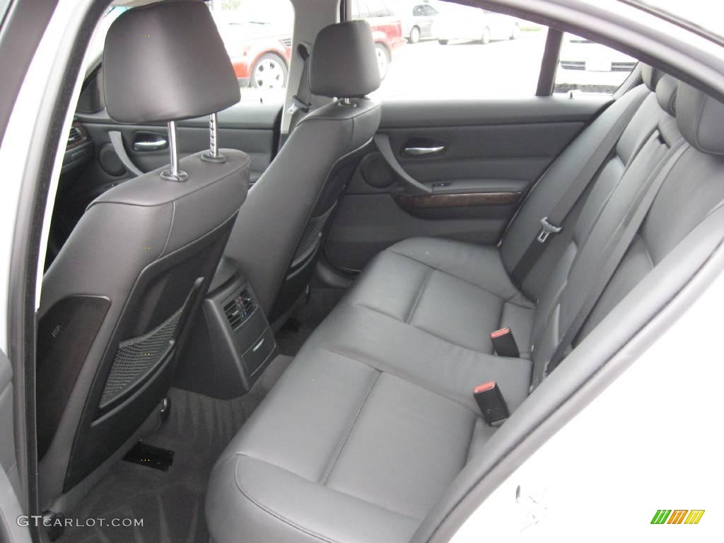 2007 3 Series 335i Sedan - Titanium Silver Metallic / Black photo #12
