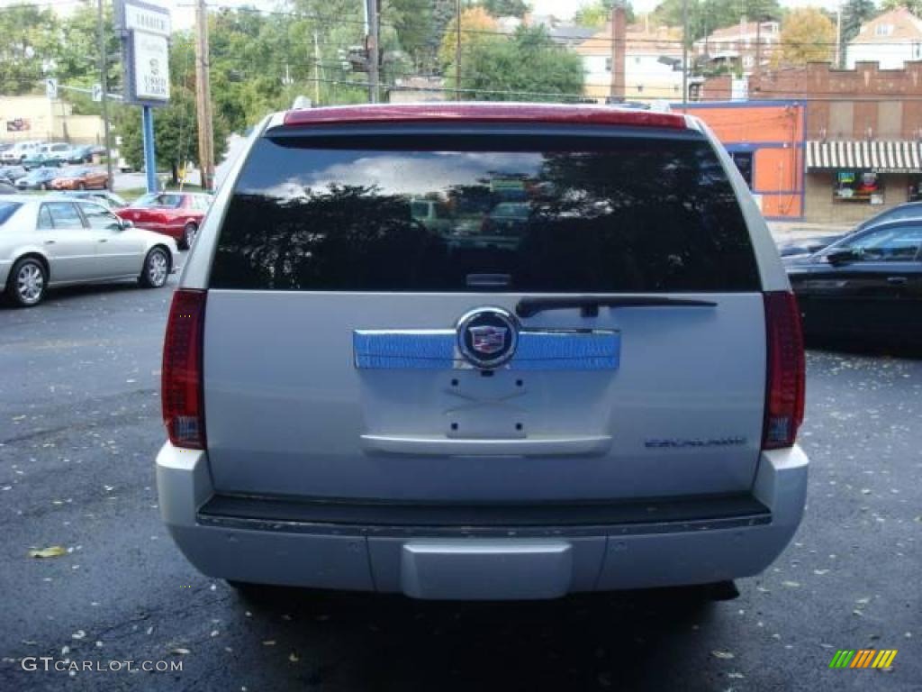 2008 Escalade ESV AWD - White Diamond / Cocoa/Light Cashmere photo #4