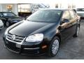 2009 Black Uni Volkswagen Jetta S Sedan  photo #1