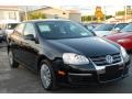 2009 Black Uni Volkswagen Jetta S Sedan  photo #2