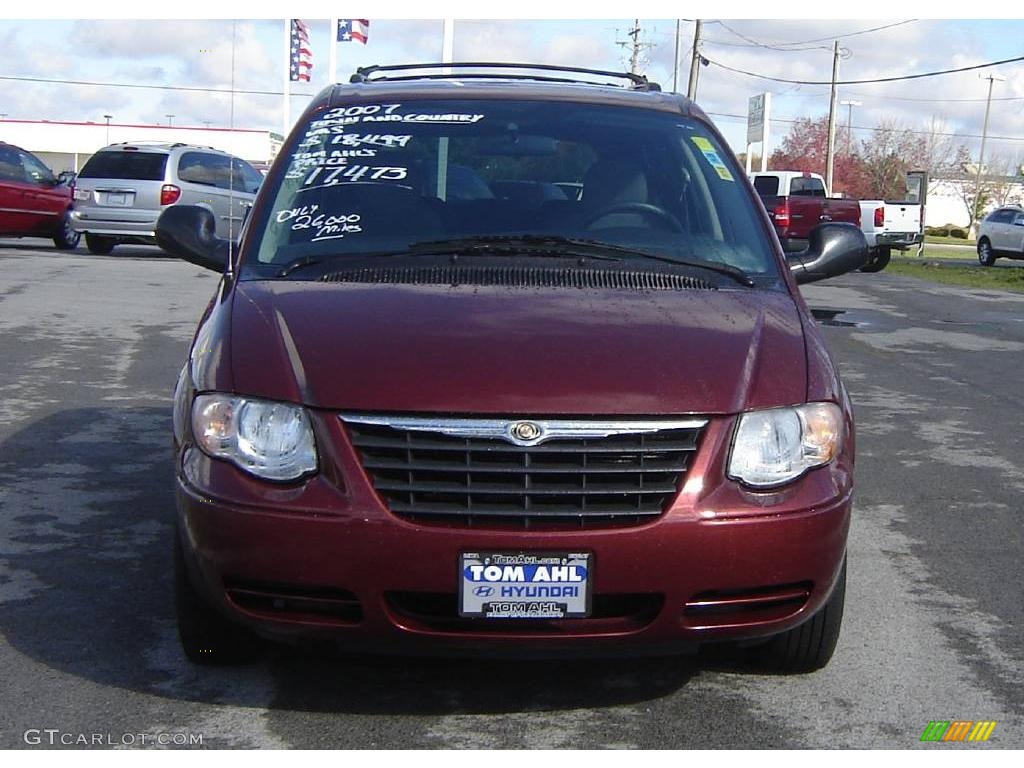 2007 Town & Country Touring - Cognac Crystal Pearl / Medium Slate Gray photo #8