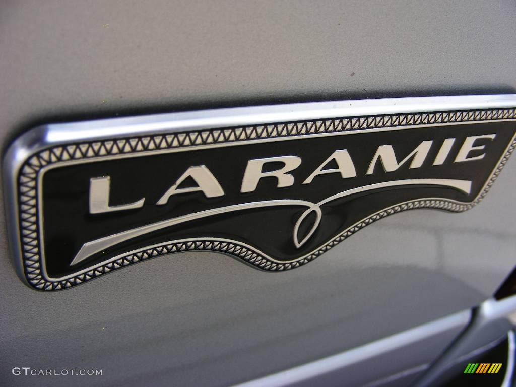 2007 Ram 1500 Laramie Quad Cab - Bright Silver Metallic / Medium Slate Gray photo #11