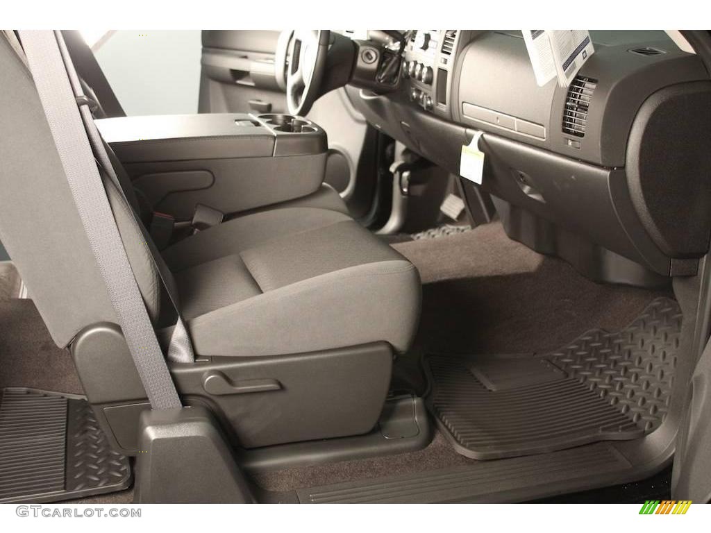 2009 Silverado 1500 LT Extended Cab 4x4 - Black Granite Metallic / Ebony photo #4