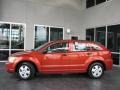 2008 Sunburst Orange Pearl Dodge Caliber SE  photo #6