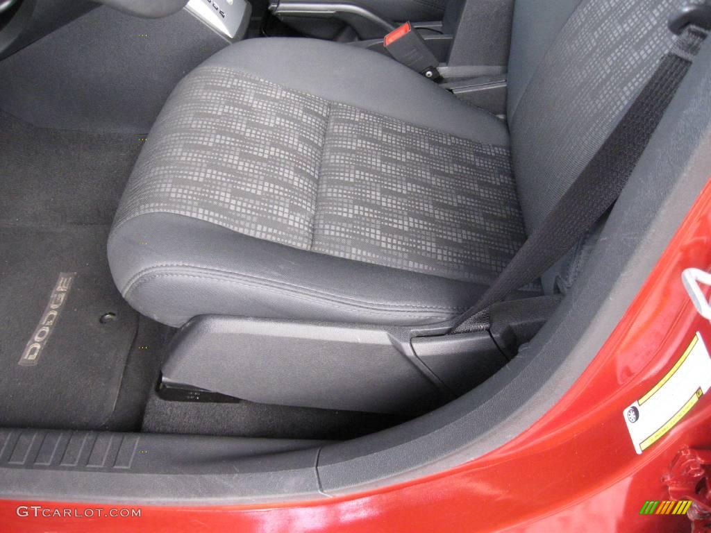 2008 Caliber SE - Sunburst Orange Pearl / Dark Slate Gray photo #14